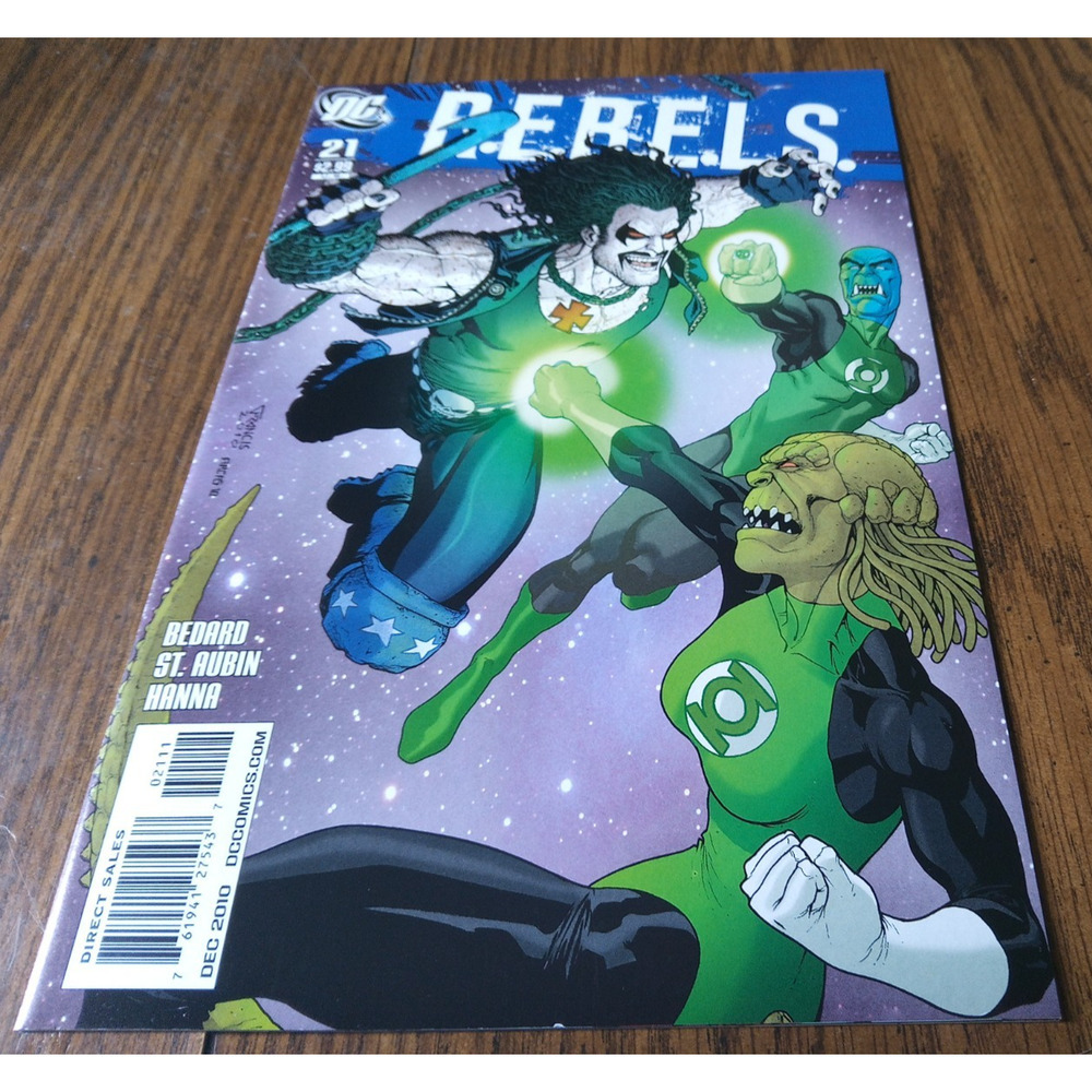 R.E.B.E.L.S #21 (December 2010 DC Comics)
